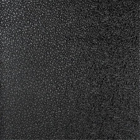 DESIGNER FABRICS Designer Fabrics G367 54 in. Wide Black; Shiny Speckled Upholstery Faux Leather G367